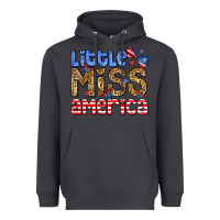 Little Miss America Heavyweight Hoodie | Teevron