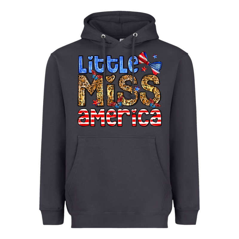 Little Miss America Heavyweight Hoodie by Neo Western | Teevron