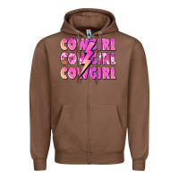 Chestnut cowgirl cowgirl lightning bolt Zipper Hoodie - Zillion Design Studio