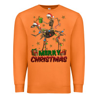 Carrot merry christmas deer skeleton Premium Sweatshirt - FaDigitalArtStudio