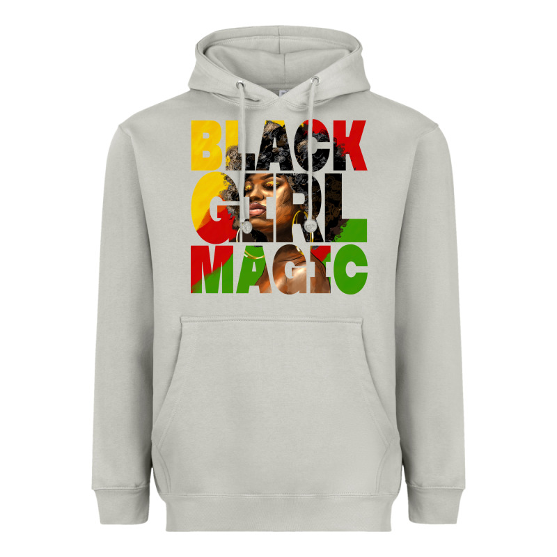 Black Girl Magic Juneteenth Heavyweight Hoodie by HRA Design Shop | Teevron