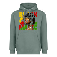 Sage black girl magic juneteenth Heavyweight Hoodie - HRA Design Shop