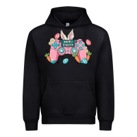 Black happy easter Urban Hoodie - MaliasSmallBusiness