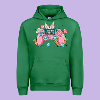 Happy Easter Urban Hoodie Designed By Maliassmallbusiness