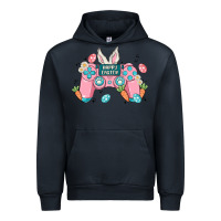 Navy happy easter Urban Hoodie - MaliasSmallBusiness