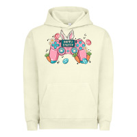 Pigment Pistachio happy easter Urban Hoodie - MaliasSmallBusiness