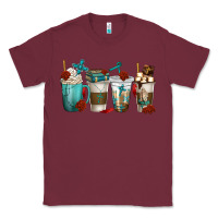 Burgundy faith coffee cups Classic Tee - texasbilliewilder