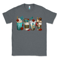 Charcoal Heather faith coffee cups Classic Tee - texasbilliewilder