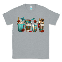 Heather Grey faith coffee cups Classic Tee - texasbilliewilder