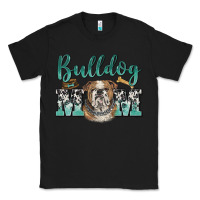 Black bulldog mom Classic Tee - BarkalooDesign