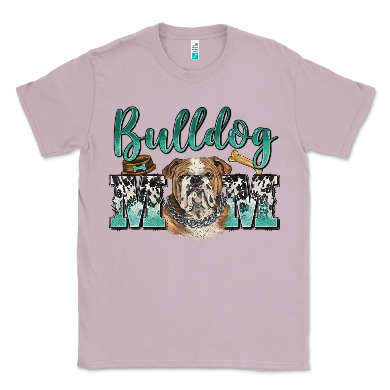 Bulldog Mom Classic Tee by BarkalooDesign | Teevron
