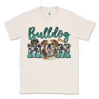 Natural bulldog mom Classic Tee - BarkalooDesign