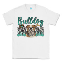 White bulldog mom Classic Tee - BarkalooDesign