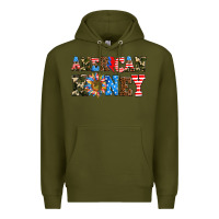 Army Green American honey Premium Hoodie - AdoDesignShop