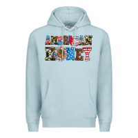 Blue Mist American honey Premium Hoodie - AdoDesignShop