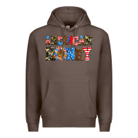 Coffee American honey Premium Hoodie - AdoDesignShop