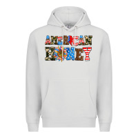 Dove Grey American honey Premium Hoodie - AdoDesignShop
