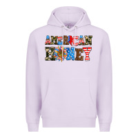 Lilac American honey Premium Hoodie - AdoDesignShop