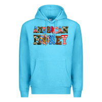 Ocean Blue American honey Premium Hoodie - AdoDesignShop