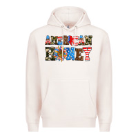 Pale Pink American honey Premium Hoodie - AdoDesignShop