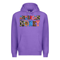 Purple American honey Premium Hoodie - AdoDesignShop