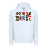 White American honey Premium Hoodie - AdoDesignShop