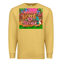 Antique Gold beach babe Premium Sweatshirt - HRA Design Shop