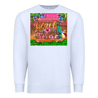 White beach babe Premium Sweatshirt - HRA Design Shop