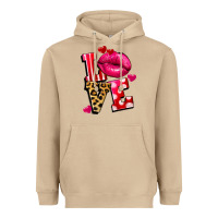 Mushroom love lips Heavyweight Hoodie - FaDigitalArtStudio