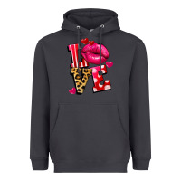Smoke love lips Heavyweight Hoodie - FaDigitalArtStudio