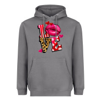 Storm love lips Heavyweight Hoodie - FaDigitalArtStudio