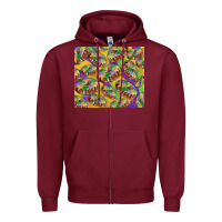 Burgundy Mardi gras king cake Zipper Hoodie - RanaPortraitStore