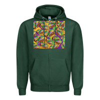 Sports Green Mardi gras king cake Zipper Hoodie - RanaPortraitStore