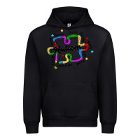 Black autism teacher pencil Urban Hoodie - MaliasSmallBusiness