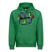 Emerald autism teacher pencil Urban Hoodie - MaliasSmallBusiness