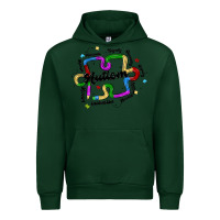 Forest Green autism teacher pencil Urban Hoodie - MaliasSmallBusiness