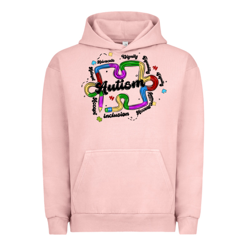 Autism Teacher Pencil Urban Hoodie by MaliasSmallBusiness | Teevron