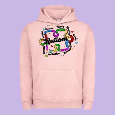 Autism Teacher Pencil Urban Hoodie Designed By Maliassmallbusiness