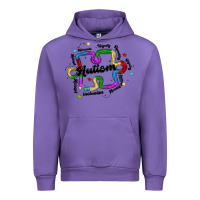 Tulip autism teacher pencil Urban Hoodie - MaliasSmallBusiness