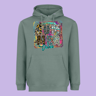 Summer Vibes Heavyweight Hoodie Designed By Sublimationcraftshop
