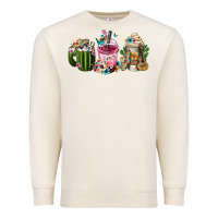 Sandshell mexican day of the dead coffee cups Premium Sweatshirt - FaDigitalArtStudio
