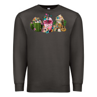 Mexican Day Of The Dead Coffee Cups Premium Sweatshirt | Teevron