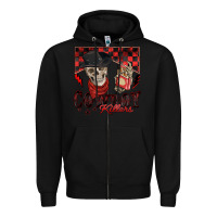 Black cowboy killer Zipper Hoodie - Zillion Design Studio