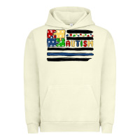 Pigment Pistachio autism usa flag Urban Hoodie - MaliasSmallBusiness