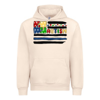 Sandshell autism usa flag Urban Hoodie - MaliasSmallBusiness