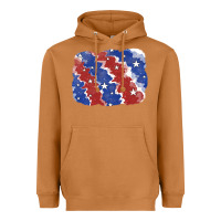 Meerkat Patriotic tie dye background Heavyweight Hoodie - CowGirlArtShop