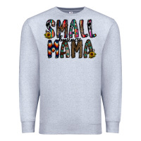 Heather Grey small busines mama Premium Sweatshirt - CowhideDigitalArt