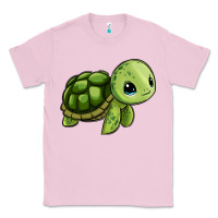 Bubblegum Pink cute turtle Classic Tee - Zillion Design Studio
