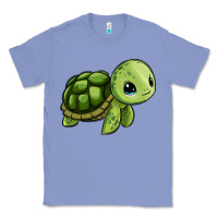 Colony Blue cute turtle Classic Tee - Zillion Design Studio