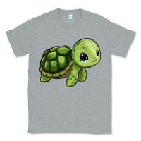 Heather Grey cute turtle Classic Tee - Zillion Design Studio